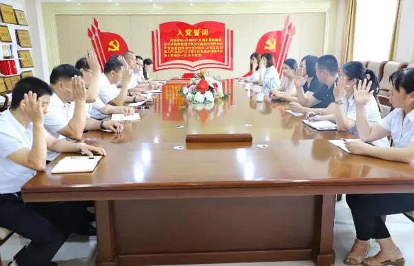 長(zhǎng)田實(shí)業(yè)黨支部召開(kāi)入黨積極分子確定為發(fā)展對(duì)象會(huì)議